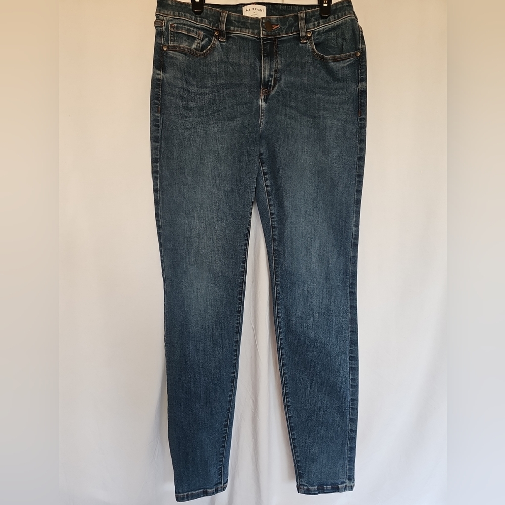 Lane Bryant Medium Blue Skinny Jeans
